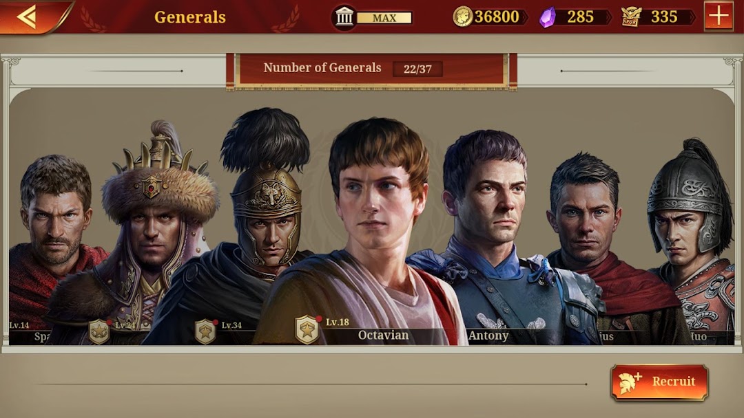 Great Conqueror: Rome War Game mod apk screenshot 4