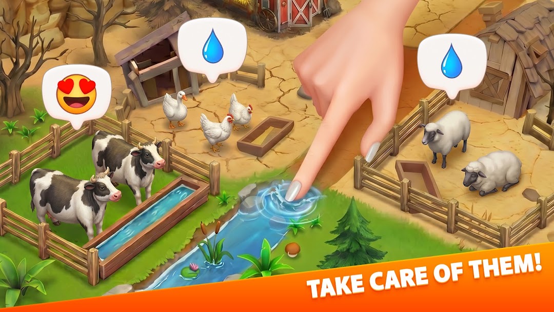 Klondike Adventures: Farm Game mod apk screenshot 4