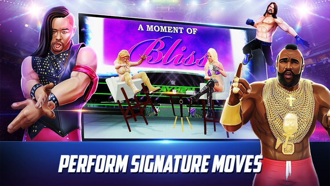WWE Mayhem mod apk screenshot 2