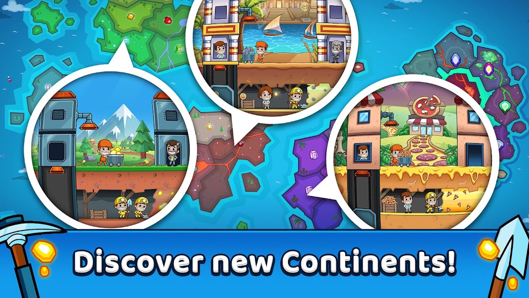 Idle Miner Tycoon: Gold Games mod apk screenshot 4