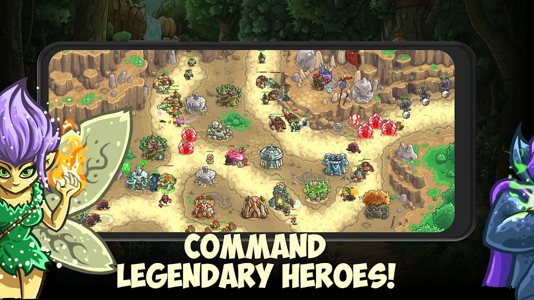 Kingdom Rush Origins TD mod apk screenshot 4