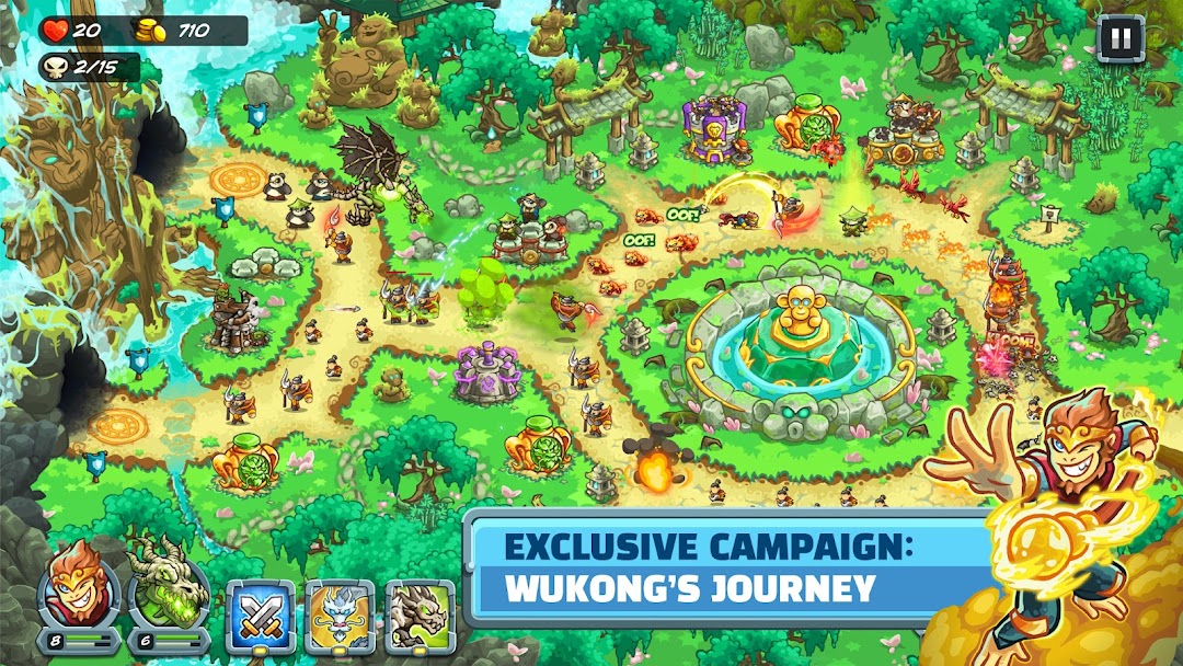 Kingdom Rush 5: Alliance TD mod apk screenshot 3