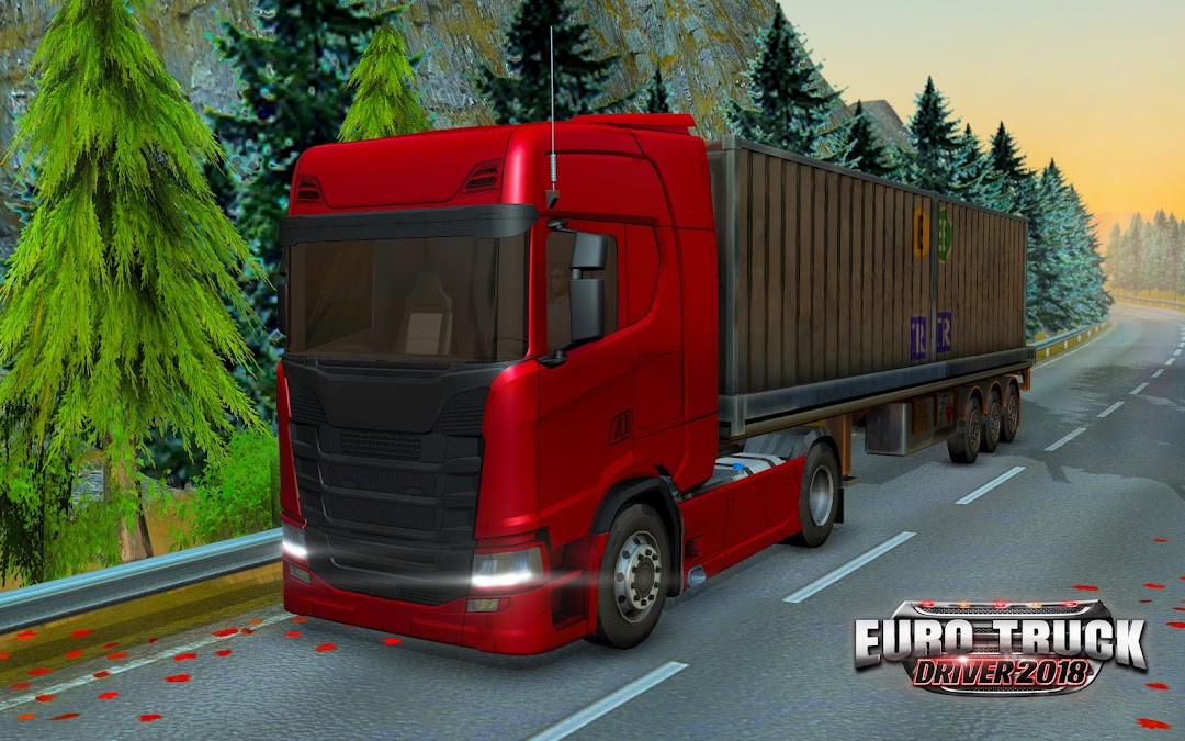Euro Truck Driver 2018 mod apk screenshot 1