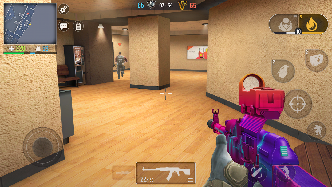 Modern Ops: Gun Shooting Games mod apk screenshot 1
