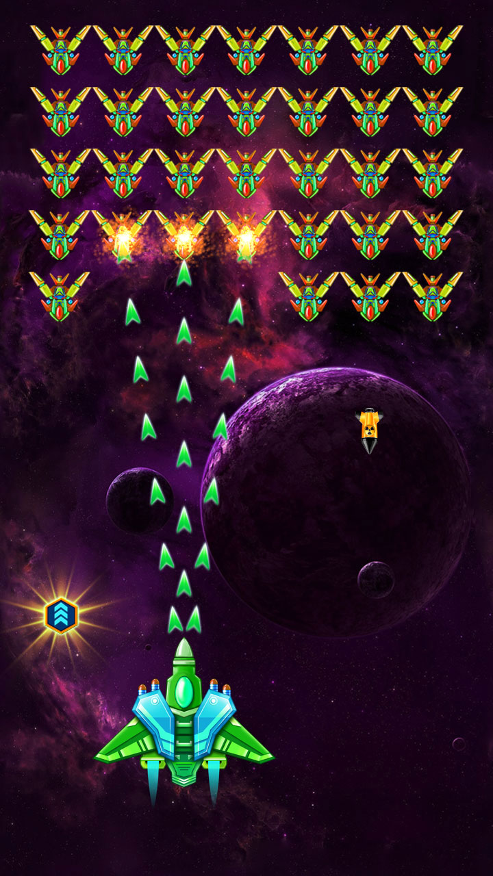 Galaxy Attack: Shooting Game mod apk screenshot 1