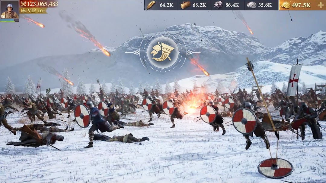 Frost & Flame: King of Avalon mod apk screenshot 1