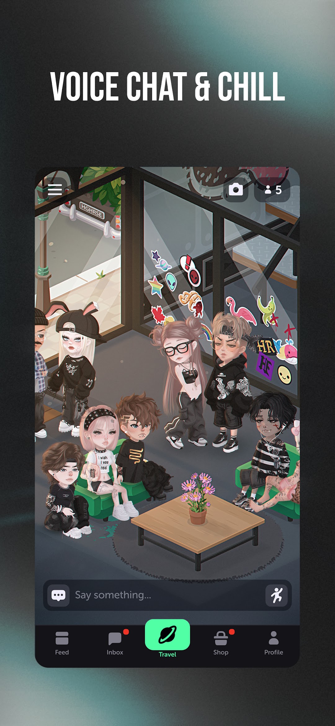 Highrise: Dress Up Avatar Chat mod apk screenshot 3