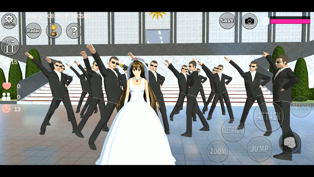 SAKURA School Simulator mod apk screenshot 2