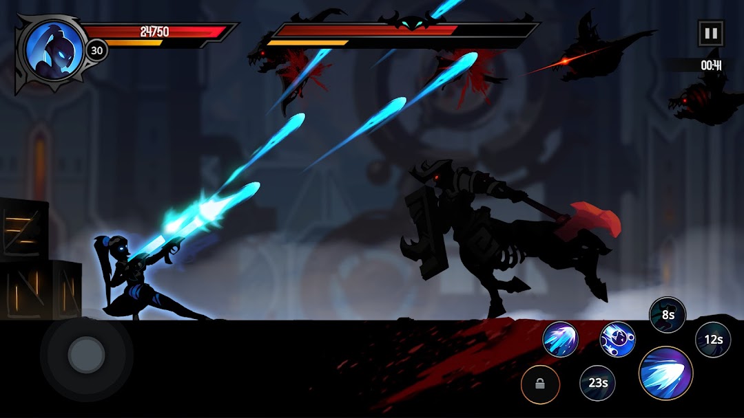 Shadow Knight: Ninja Game RPG mod apk screenshot 4