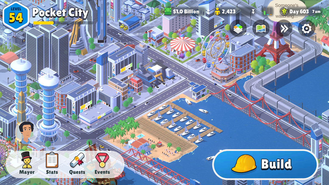 Pocket City 2 mod apk screenshot 1