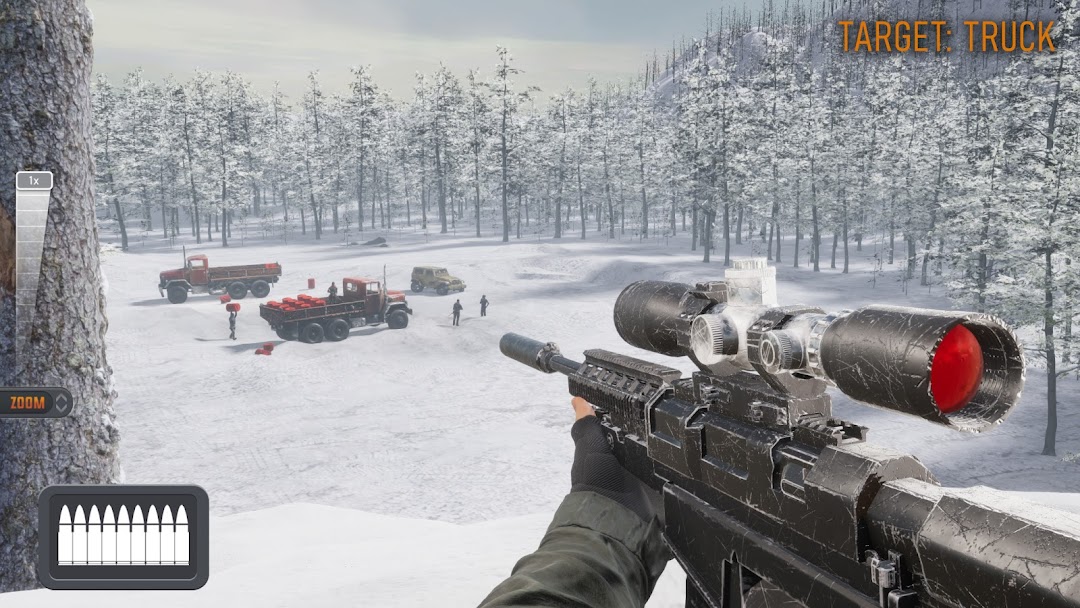Sniper 3D：Gun Shooting Games mod apk screenshot 1