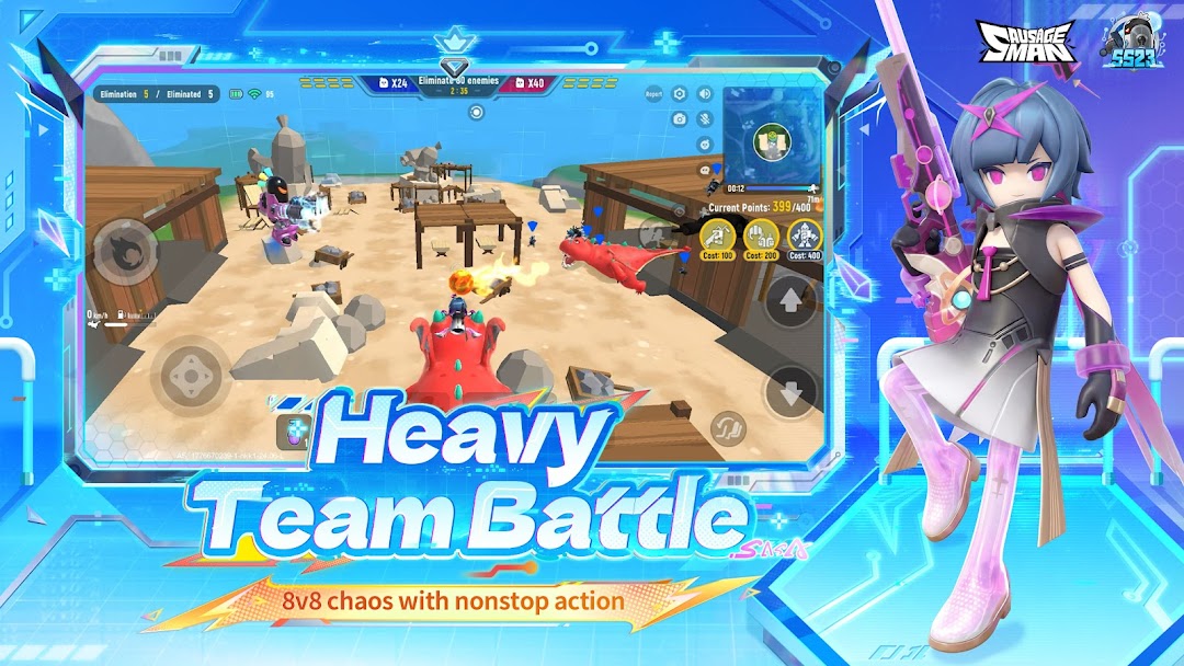 Sausage Man mod apk screenshot 3