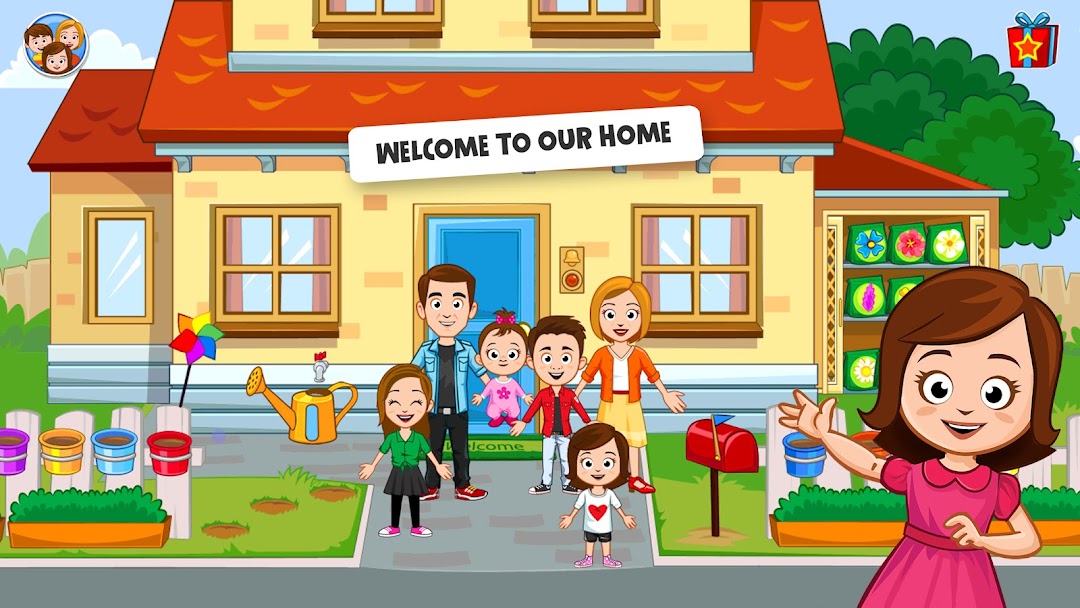 My Town Home: Family Playhouse mod apk screenshot 1