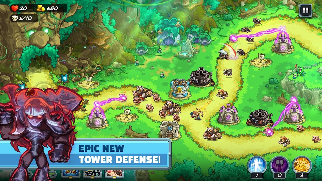 Kingdom Rush 5: Alliance TD mod apk screenshot 2