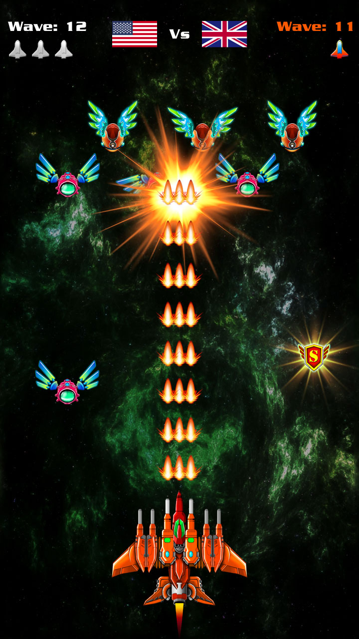 Galaxy Attack: Shooting Game mod apk screenshot 2