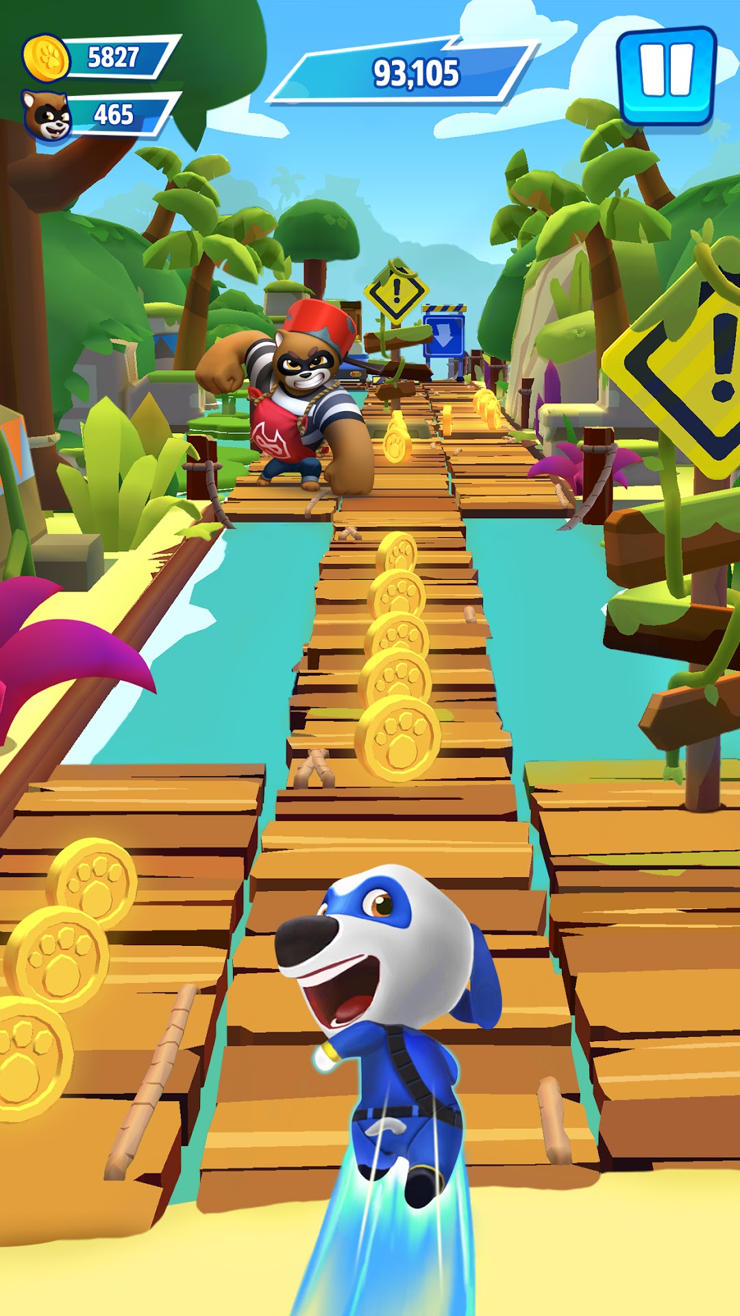 Talking Tom: Hero Dash Run mod apk screenshot 6
