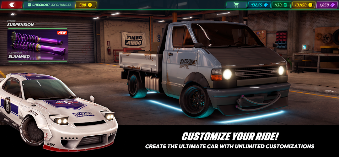 Static Shift Racing mod apk screenshot 4