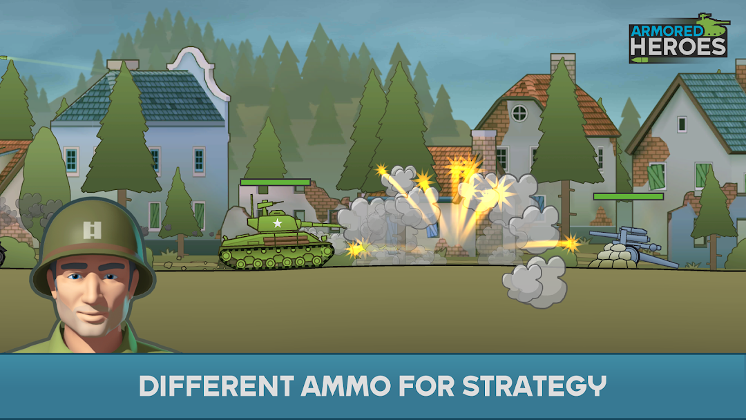 Armored Heroes - Tank Wars mod apk screenshot 6