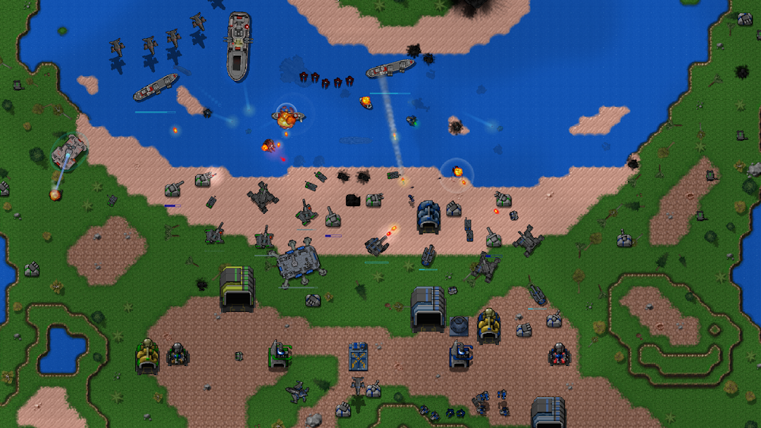 Rusted Warfare - RTS Strategy mod apk screenshot 2
