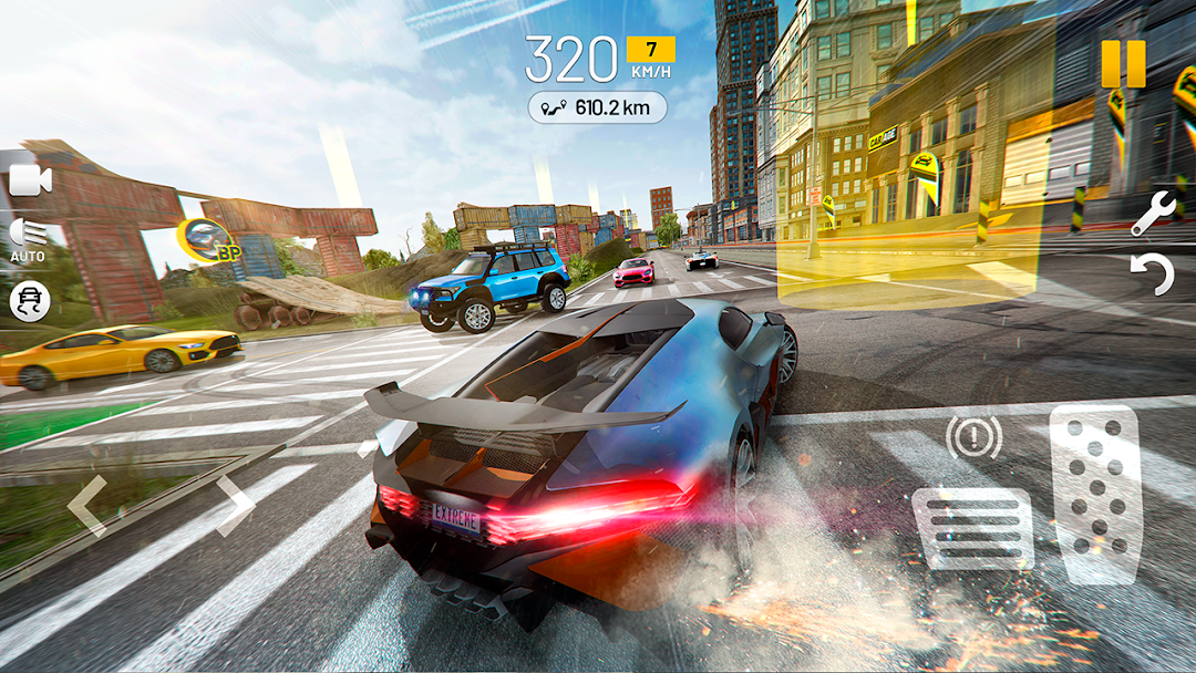 Extreme Car Driving Simulator mod apk screenshot 2