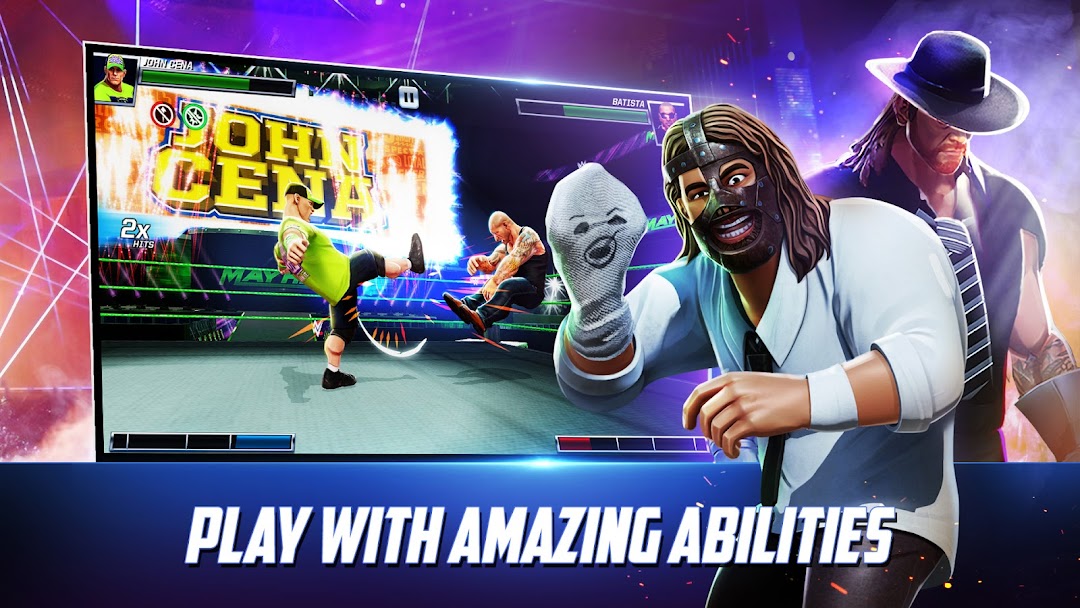 WWE Mayhem mod apk screenshot 3