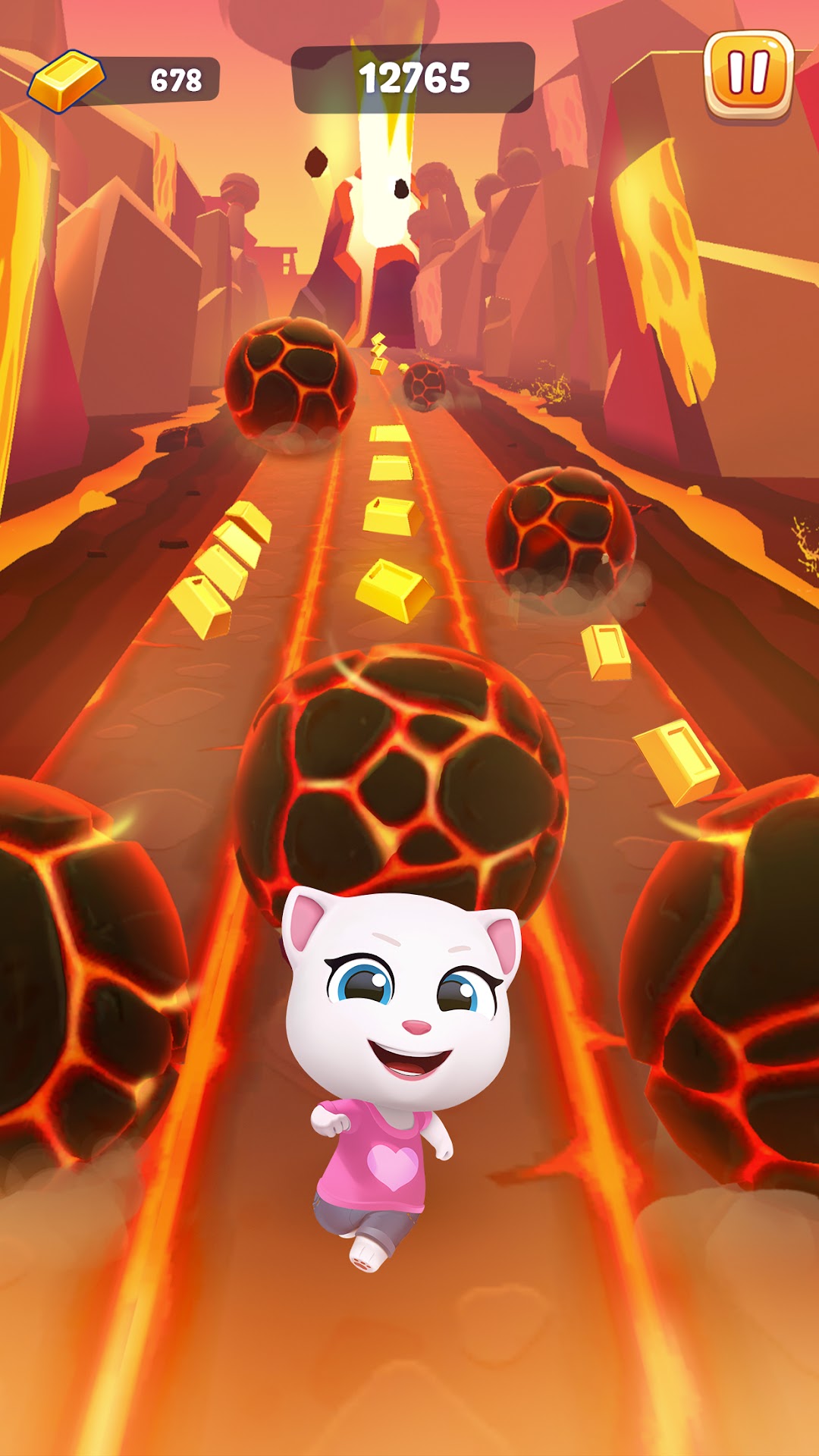 Talking Tom Time Rush mod apk screenshot 2