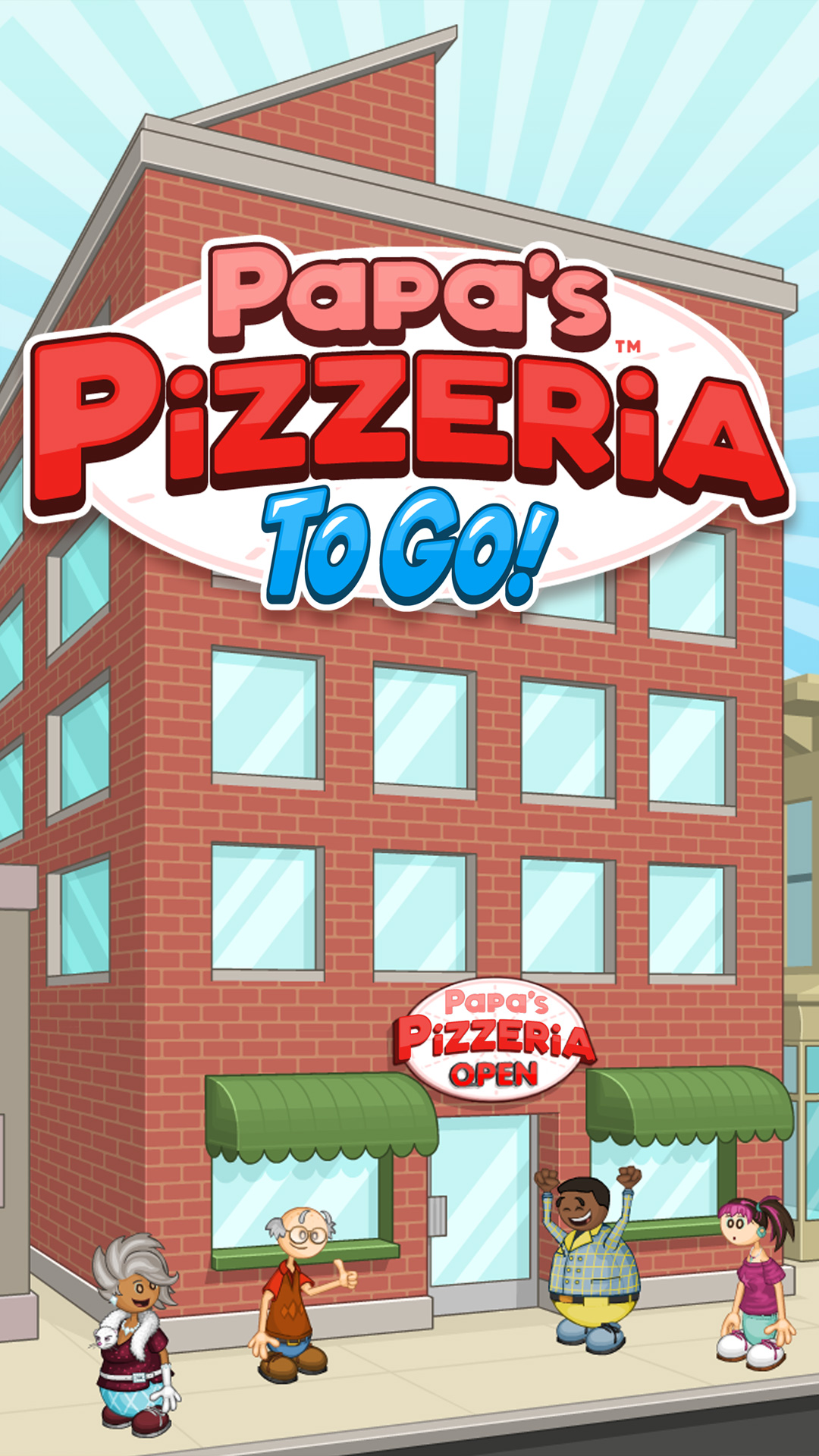 Papa's Pizzeria To Go! mod apk screenshot 1