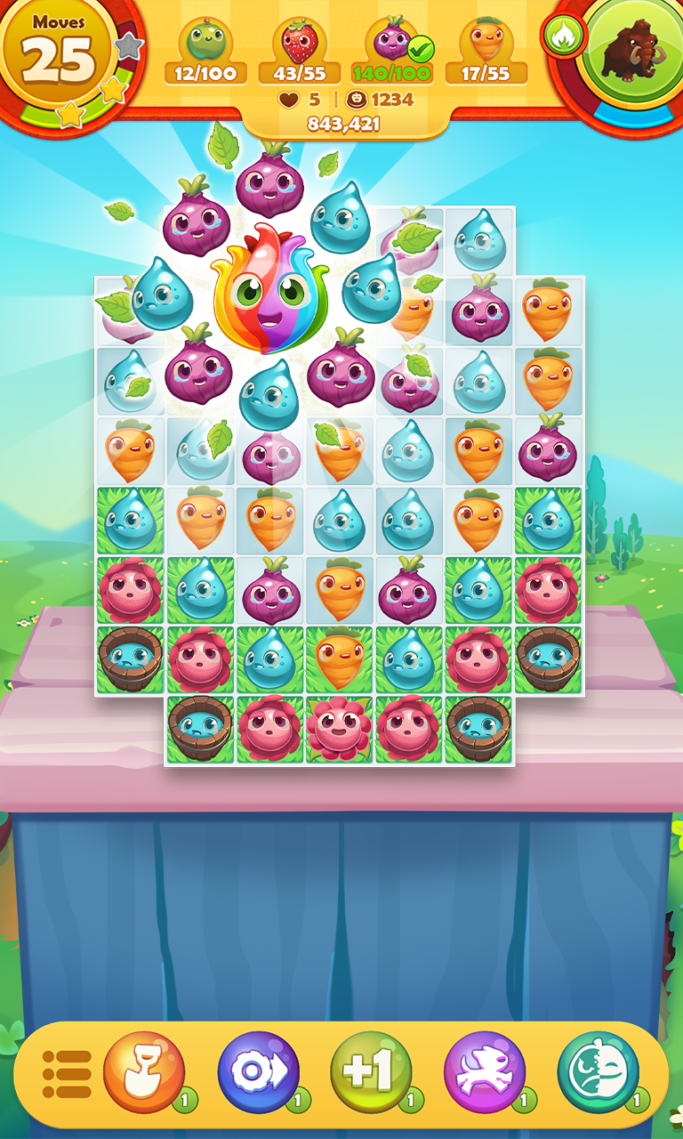 Farm Heroes Saga mod apk screenshot 4