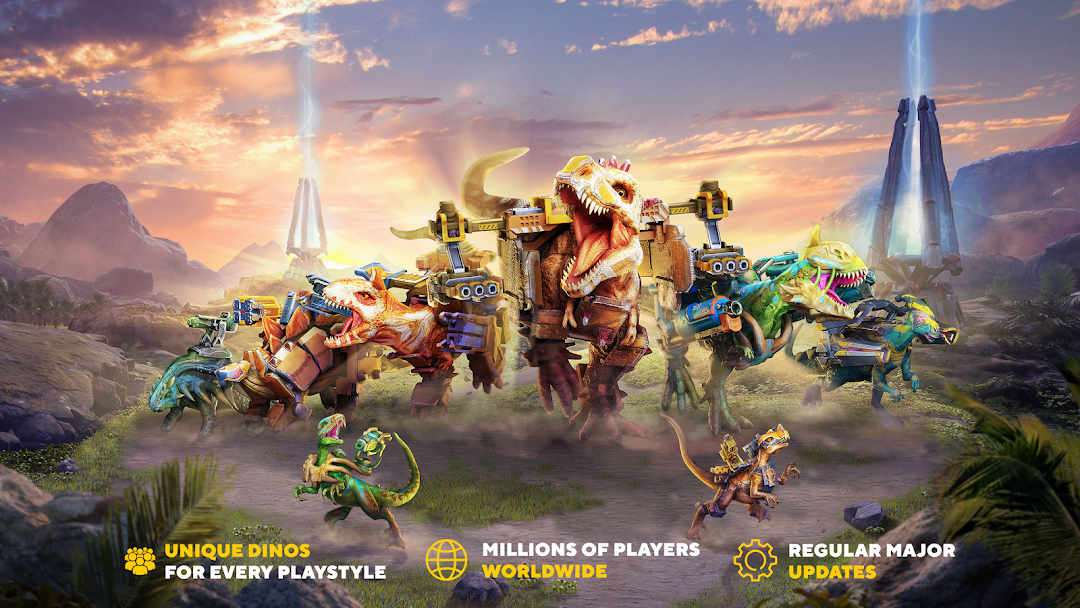 Dino Squad: Dinosaur Shooter mod apk screenshot 1