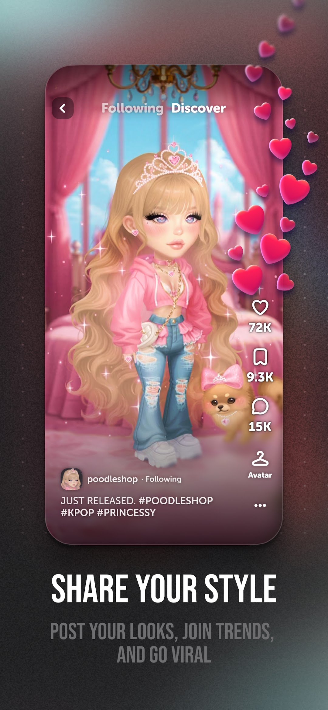 Highrise: Dress Up Avatar Chat mod apk screenshot 4