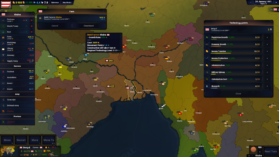 Age of History II mod apk screenshot 5