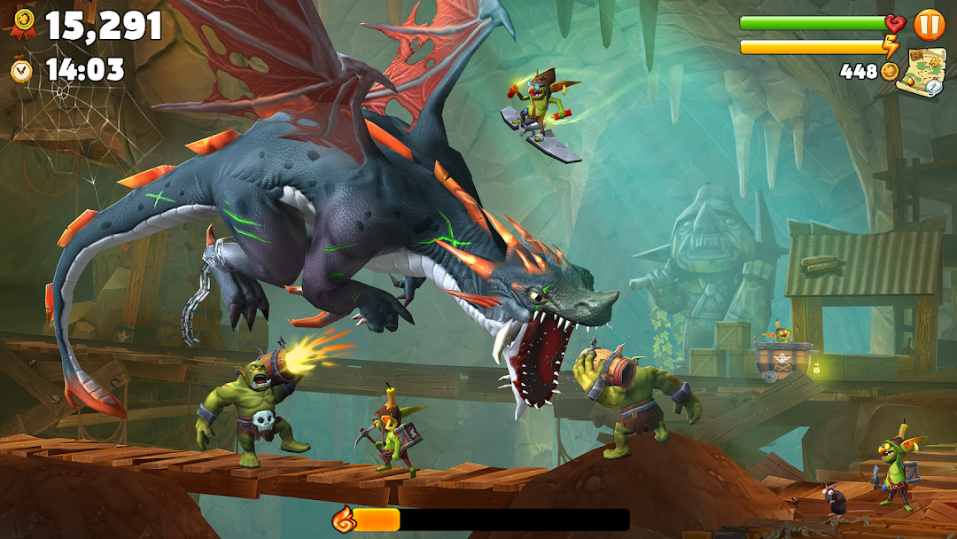 Hungry Dragon: by Hungry Shark mod apk screenshot 2