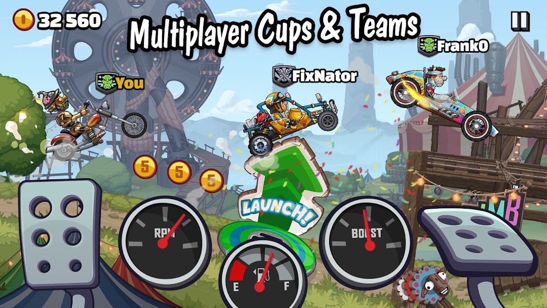 Hill Climb Racing 2 mod apk screenshot 4