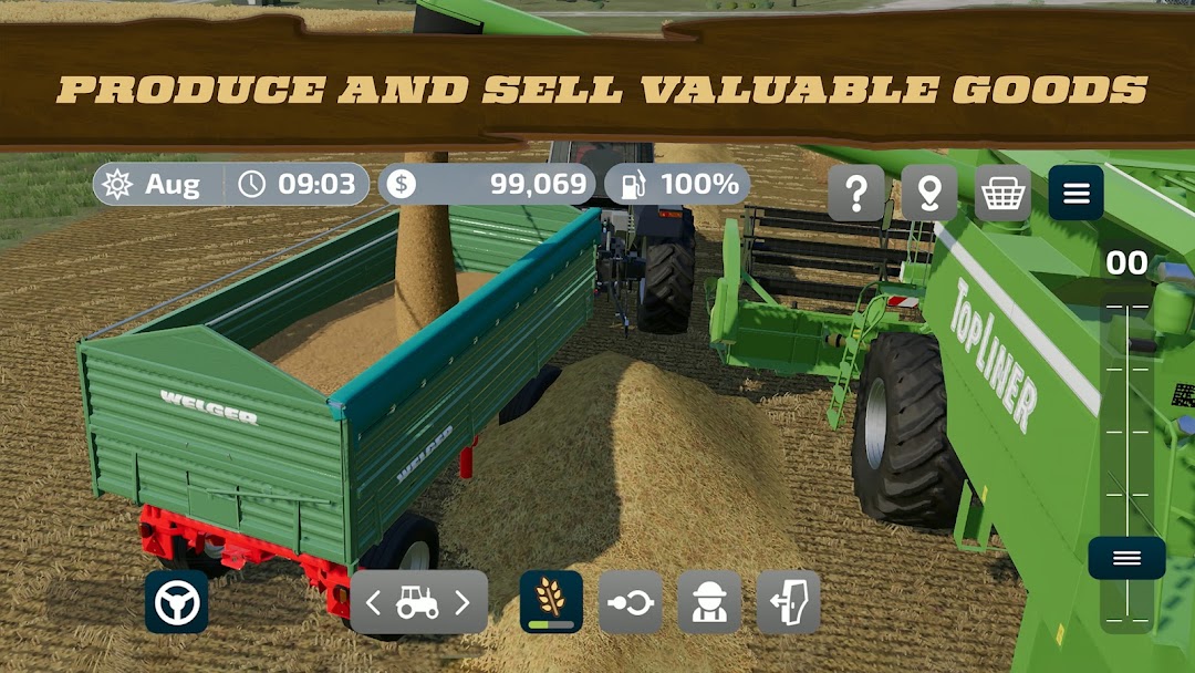Farming Simulator 23 NETFLIX mod apk screenshot 3