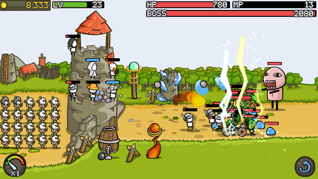 Grow Castle - Tower Defense mod apk screenshot 2