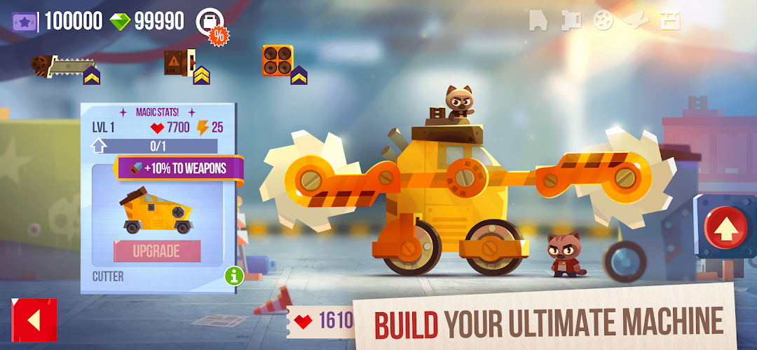 CATS: Crash Arena Turbo Stars mod apk screenshot 2