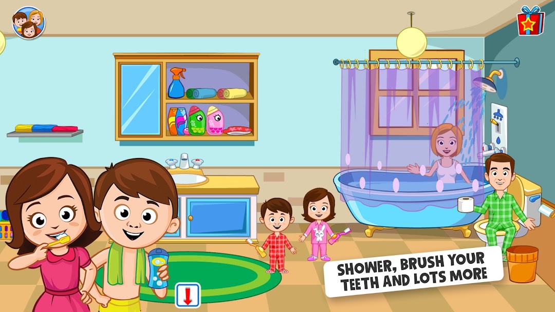 My Town Home: Family Playhouse mod apk screenshot 2