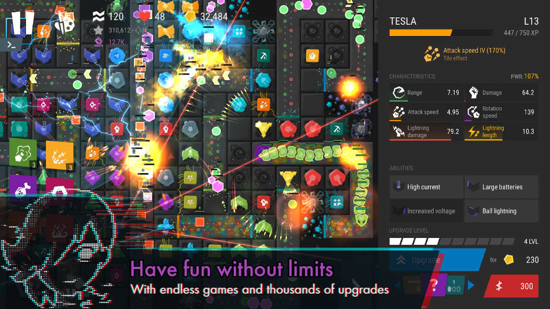 Infinitode 2 - Tower Defense mod apk screenshot 5
