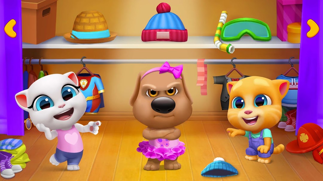 My Talking Tom Friends mod apk screenshot 6