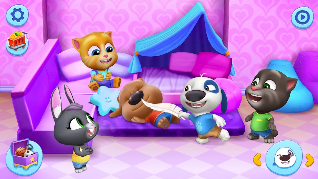 My Talking Tom Friends mod apk screenshot 4