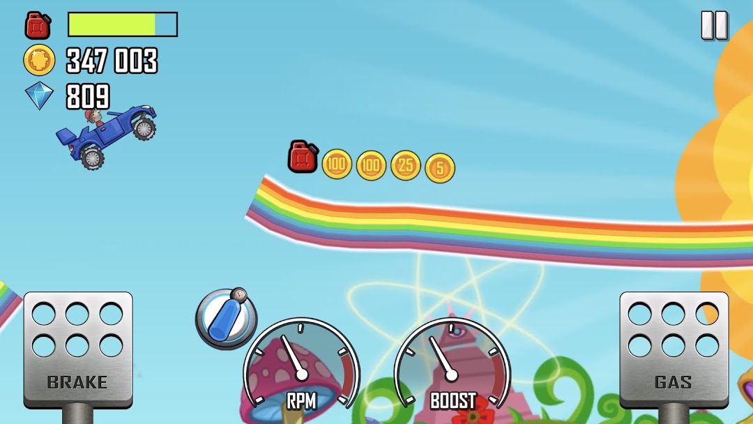 Hill Climb Racing mod apk screenshot 6