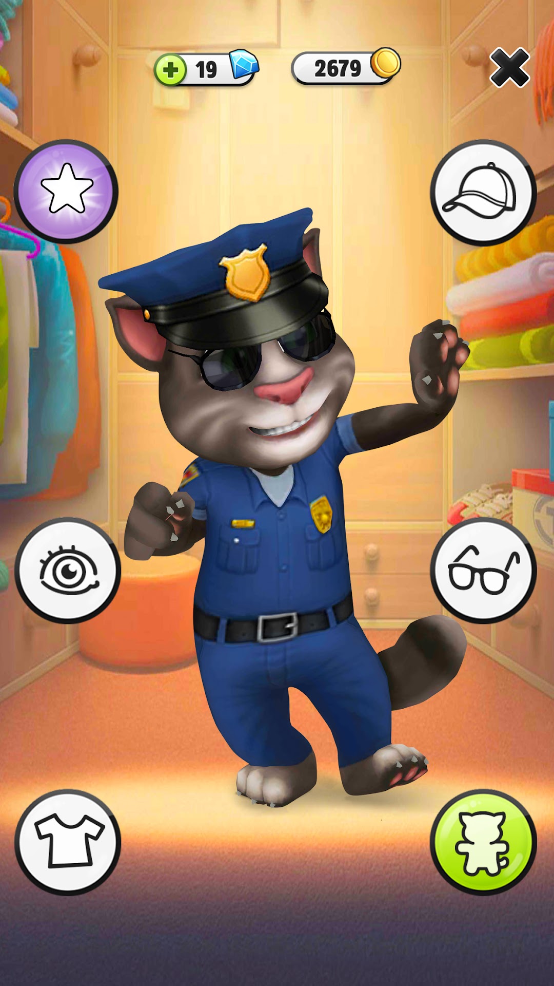 My Talking Tom mod apk screenshot 4