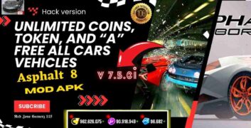 Download Hack Asphalt 8 MOD APK 8.8.0I (Unlimited Money, Full Cars, Tokens) image