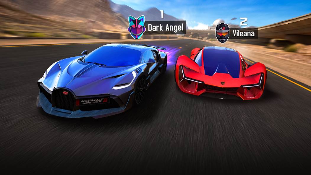 MOD APK features of Asphalt 8 game