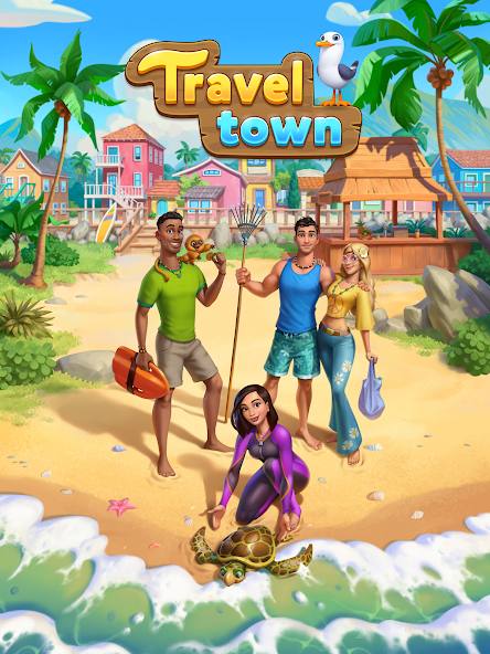 MOD APK features of the game Travel Town