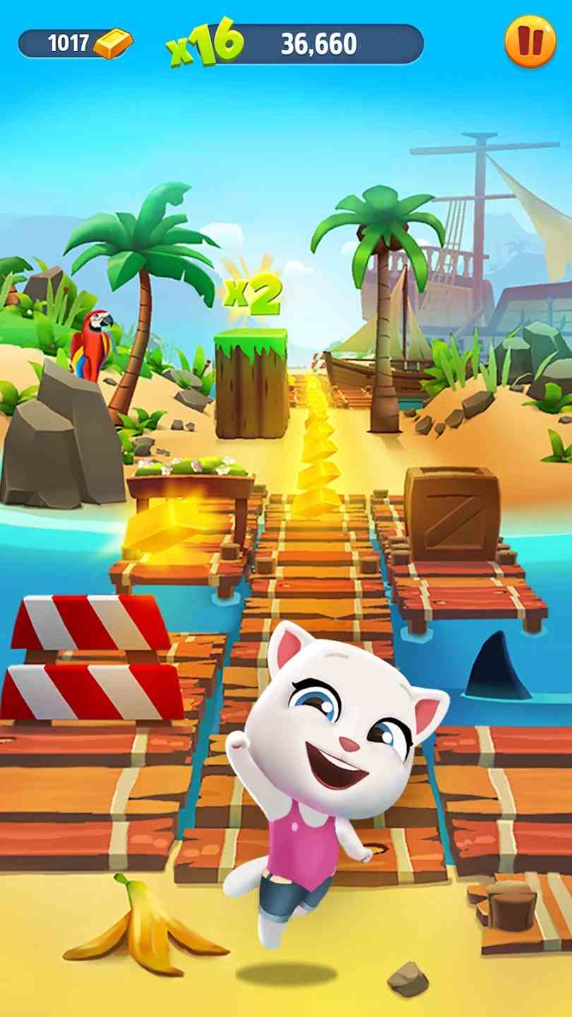 Cách đạt hiệu quả khi tham gia vào các chế độ chơi Talking Tom Gold Run MOD