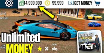 Tải Hack Car Parking Multiplayer MOD APK 4.8.22.1 (Vô Hạn Tiền, Full Vàng, Tốc Độ Xe, God Mode) image