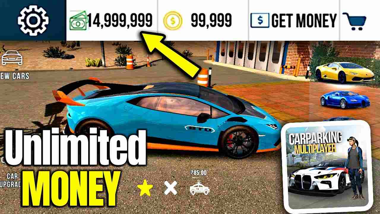 Tải Hack Car Parking Multiplayer MOD APK 4.8.22.1 (Vô Hạn Tiền, Full Vàng, Tốc Độ Xe, God Mode)