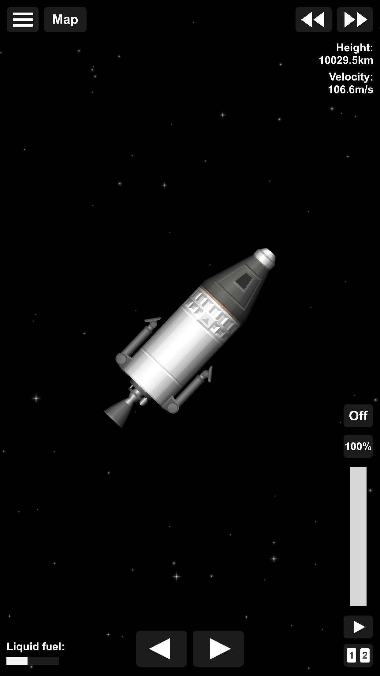 Highlights of freedom to explore and disadvantages to note when playing Spaceflight Simulator MOD