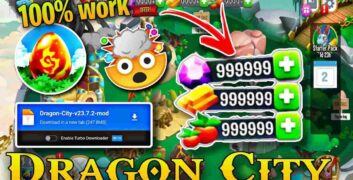 Dragon City Mobile MOD APK 24.9.1 (Mod Menu, Unlimited Money, Gems, Immortal, One Hit) image